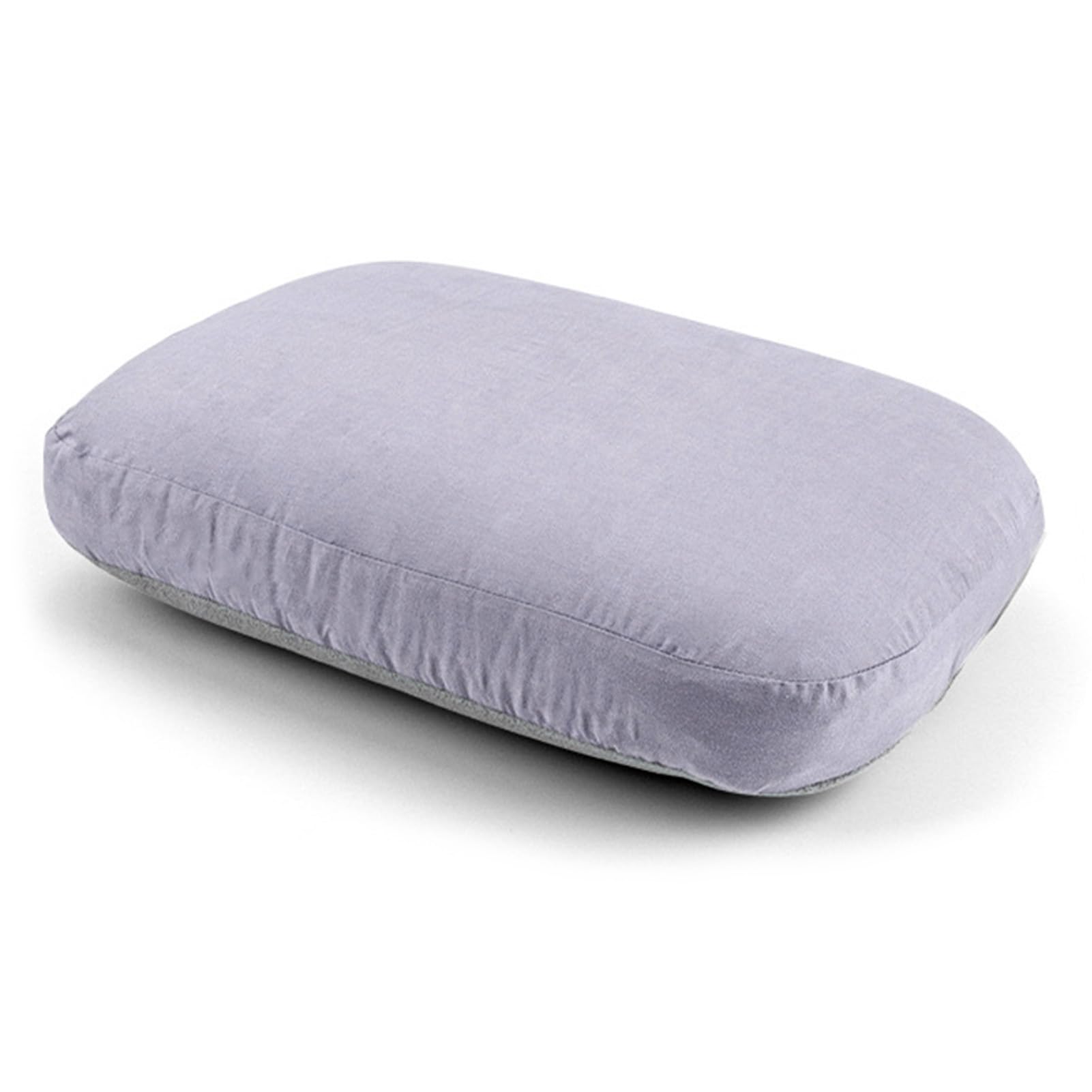 Almohada de Espuma viscoelástica para Camping, portátil, de Rebote Lento, con Tela Transpirable y silenciosa, de Doble Cara, para Acampar al Aire, Viajes, avión, Coche,