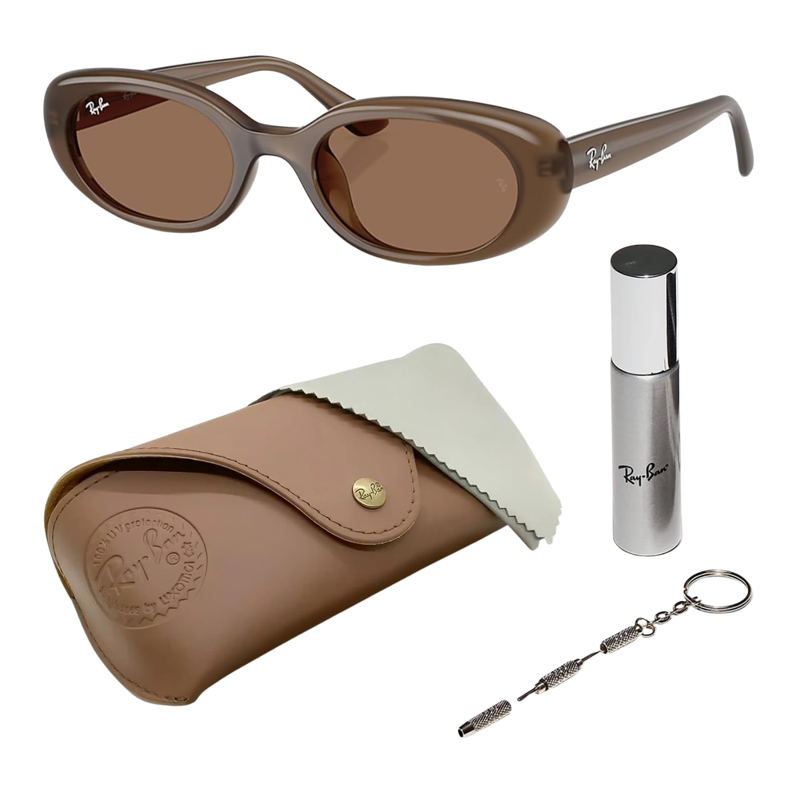 Amazon | Ray-Ban(レイバン) RB4441D バイオベース スクエアラウンド