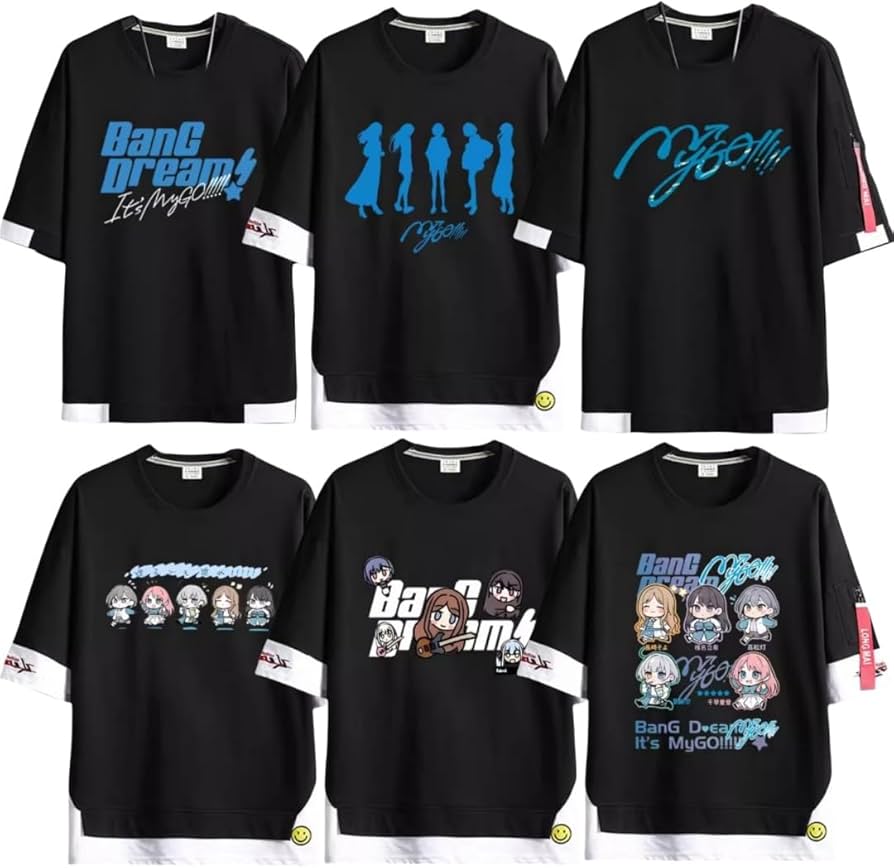 Amazon.co.jp: BanG Dream! Tシャツ 半袖 It's MyGO 高松燈 千早愛音 Amazon.co.jp: BanG Dream! Tシャツ 半袖 It's MyGO 高松燈 千早愛音