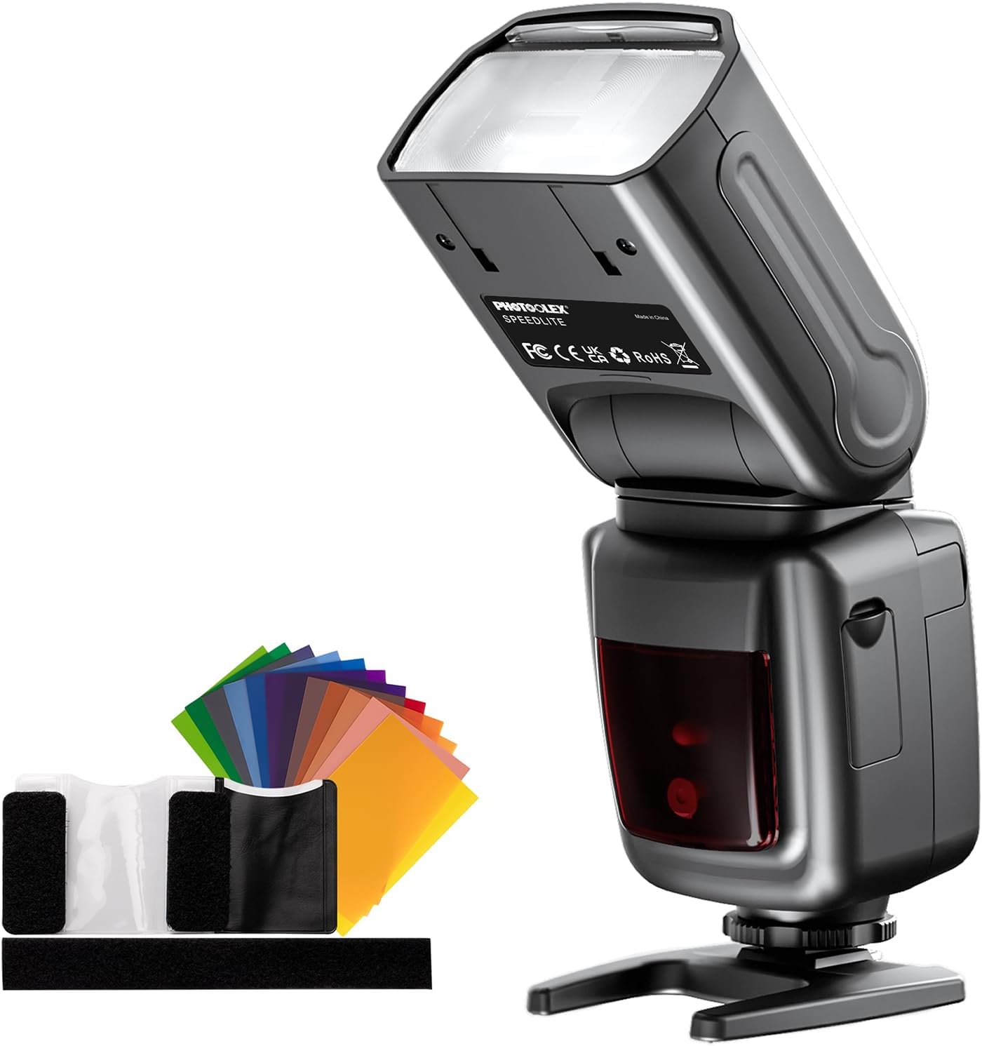 Camera Flash for Canon Nikon Sony Panasonic Olympus Fujifilm Pentax Sigma Minolta Leica and Other SLR Digital and Digital Cameras with Single Contact Hot Shoe