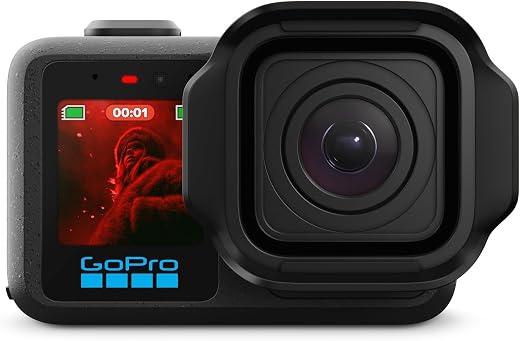 GoPro Mission 1 PRO - Compact Cinema Action Camera with 8K60 Video, 1" Sensor, Advanced Low Light Performance, 50MP Photos,...