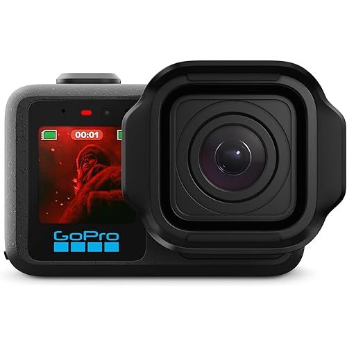 GoPro Mission 1 PRO - Cinematic Action Camera with 8K60 Video, 50MP Photos, 1" Sensor, Advanced Low Light Performance, HyperSmooth Stabilization, Live Streaming