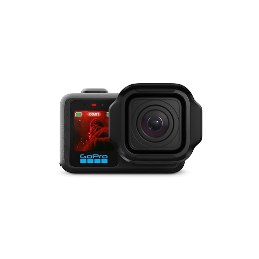 GoPro Mission 1 PRO - Compact Cinema Action Camera with 8K60 Video, 1" Sensor, Advanced Low Light Performance, 50MP Photos, 960fps Slo-Mo, HyperSmooth Stabilization