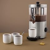 H.Koenig Distributeur à Chocolat Chaud Acier inoxydable SHK800, 1200W, Cuve amovible de 3L, Thermotast réglabable, Maintien au chaud, Système anti-goutte, Compatible Lave-vaisselle - 6