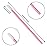 Pink Lip Wands Applicators Disposable - Vaincre 500PCS Lip Brush, Lipstick Make Up Lint Free Brush Gloss Wands, Makeup Applicator Beauty Tool Kits