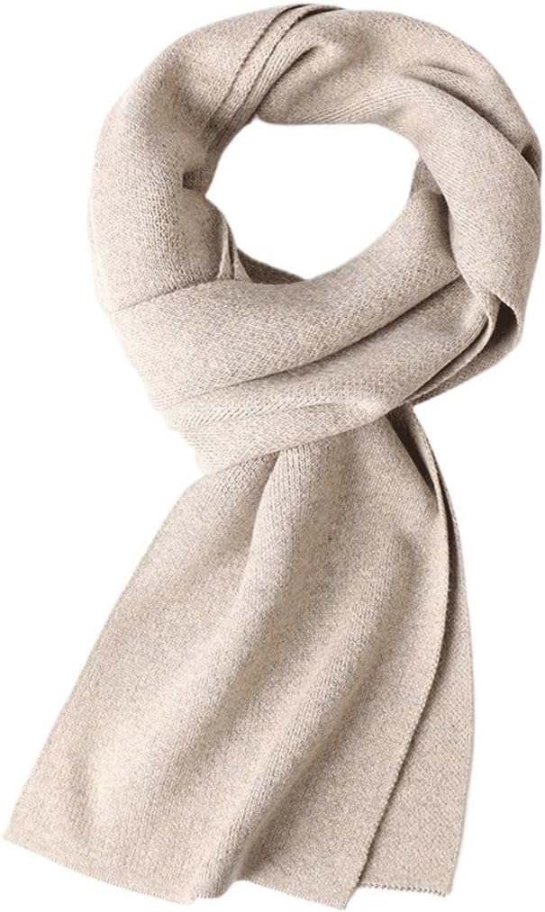 Men's scarves, men's business knitted, autumn and winter warm
