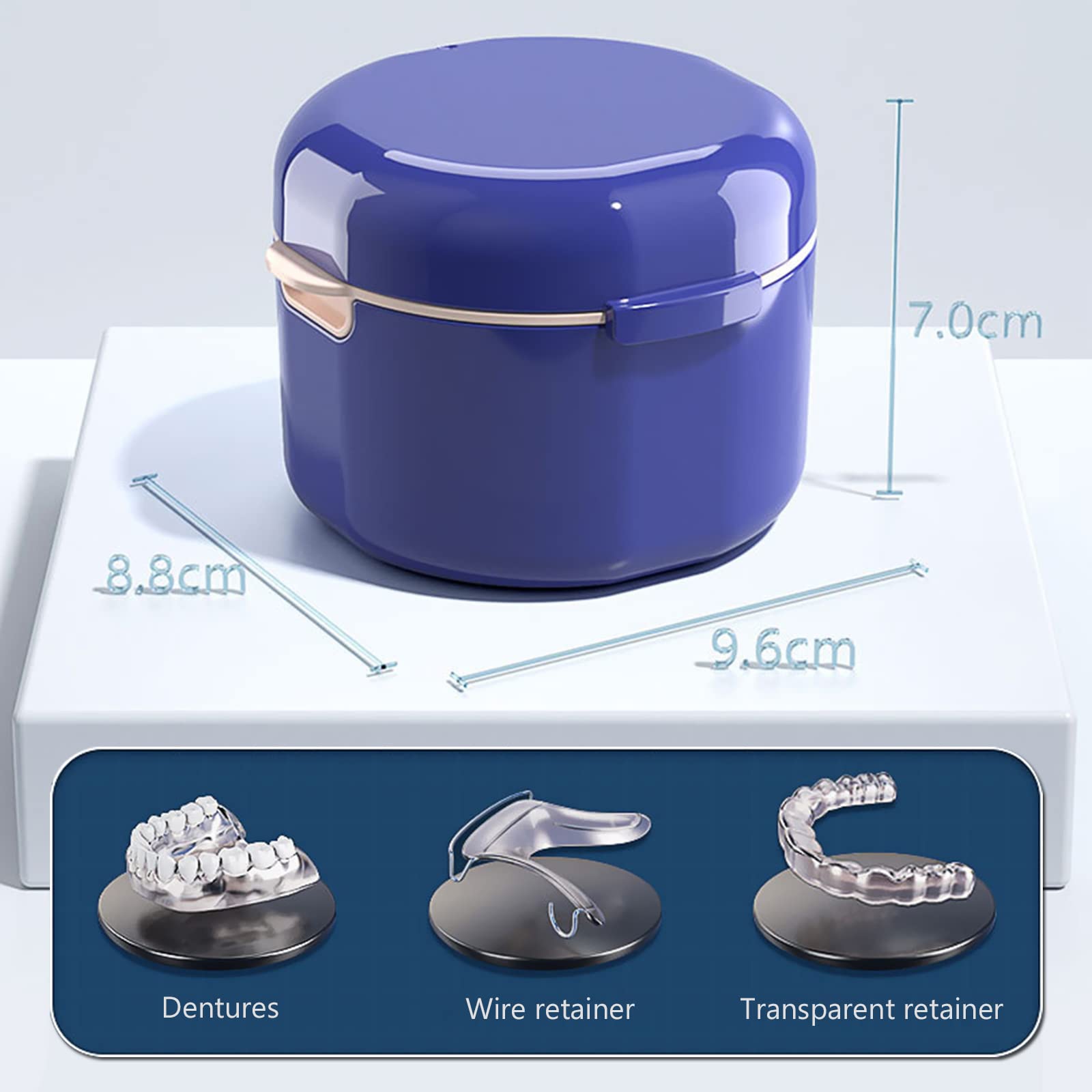 Box Fossil Scatola Per Protesi Dentarie Contenitore Per Protesi