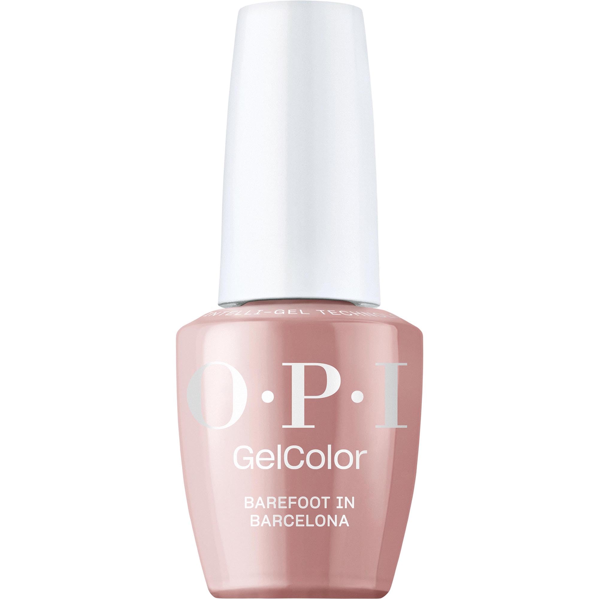 OPI GelColor LED Cure Gel Nail Polish Nude Brown Shades Salon-Quality Shine Long-Lasting Wear Easily Soak Off Removal