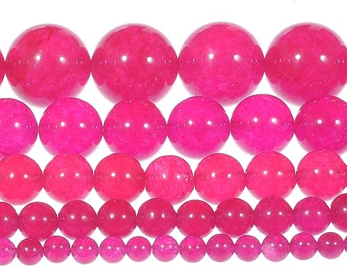 Vista 19 de Cuentas redondas sueltas de calcedonia de color amarillo claro natural de 0.394 pulgadas (0.394 in), pulsera de piedra de cristal, accesorios