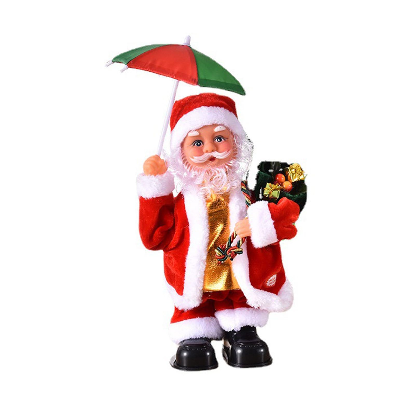 Wagging Santa miniature cadeau Noel amusant pour amis et famille