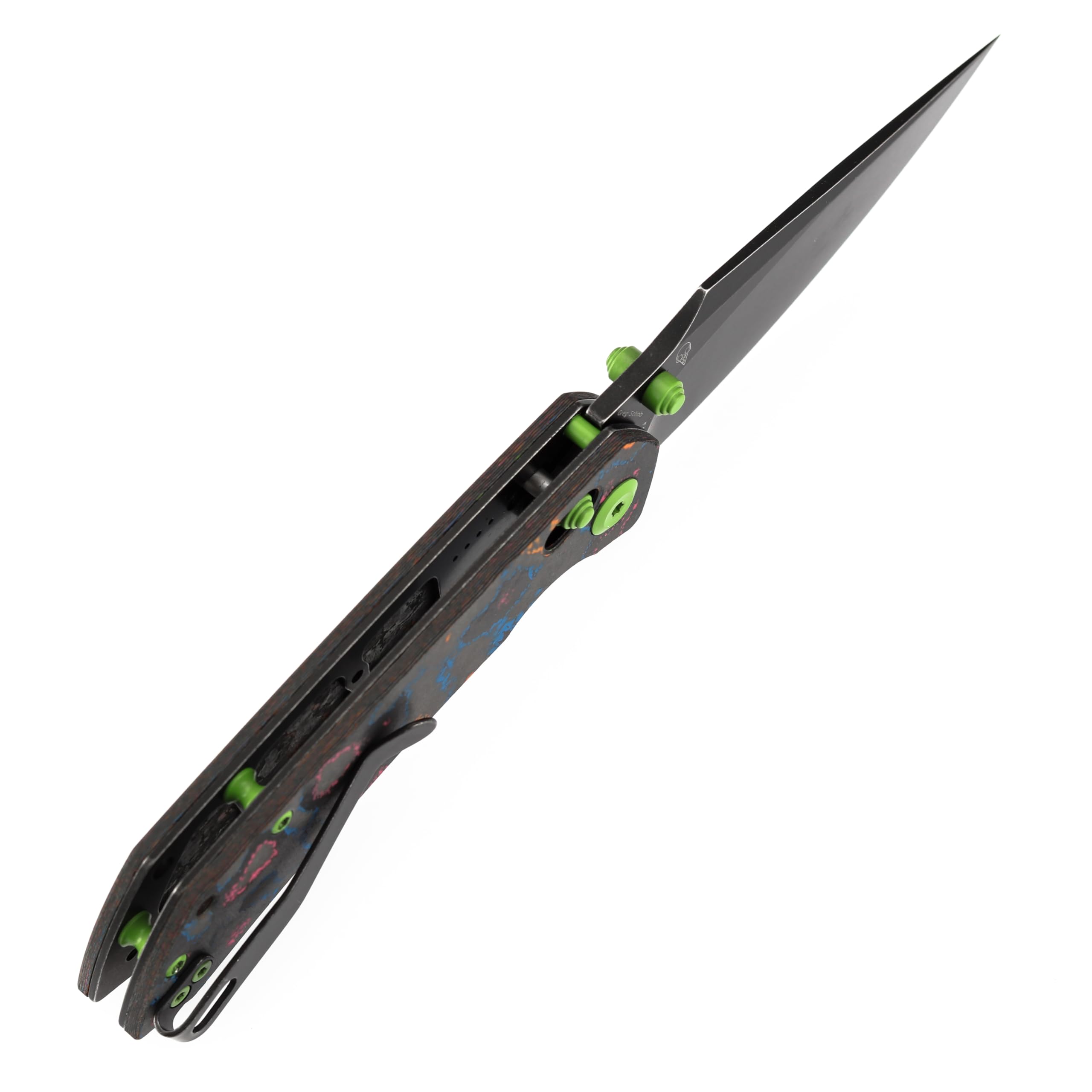 Amazon.com : KANSEPT Fenrir Pocket Knife,3.48'' Black Stonewashed