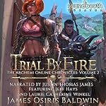 Cover of Trial by Fire: A LitRPG Dragonrider Adventure