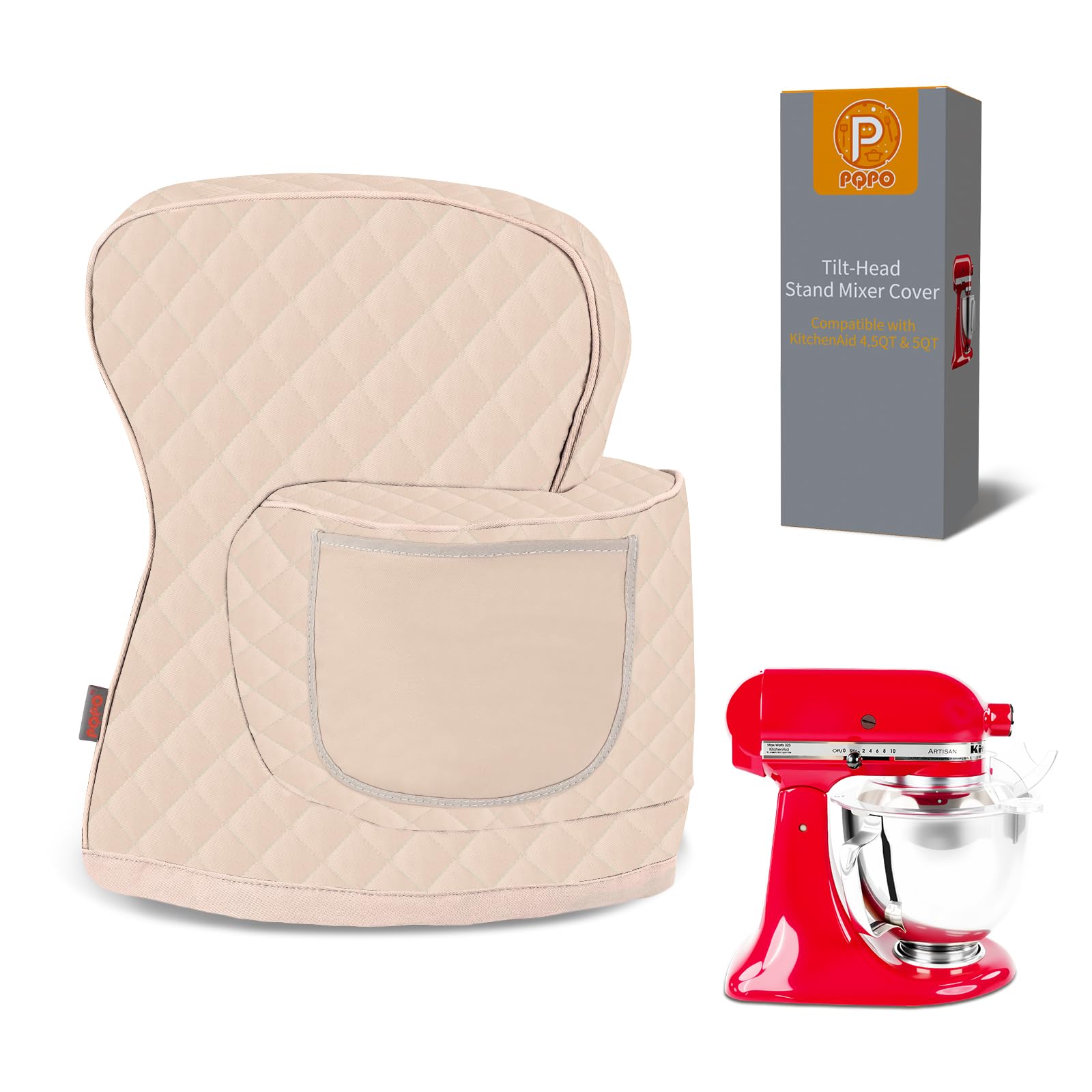 Couvercle pour batteur KitchenAid pour garder une cuisine propre et des accessoires bien rangés
