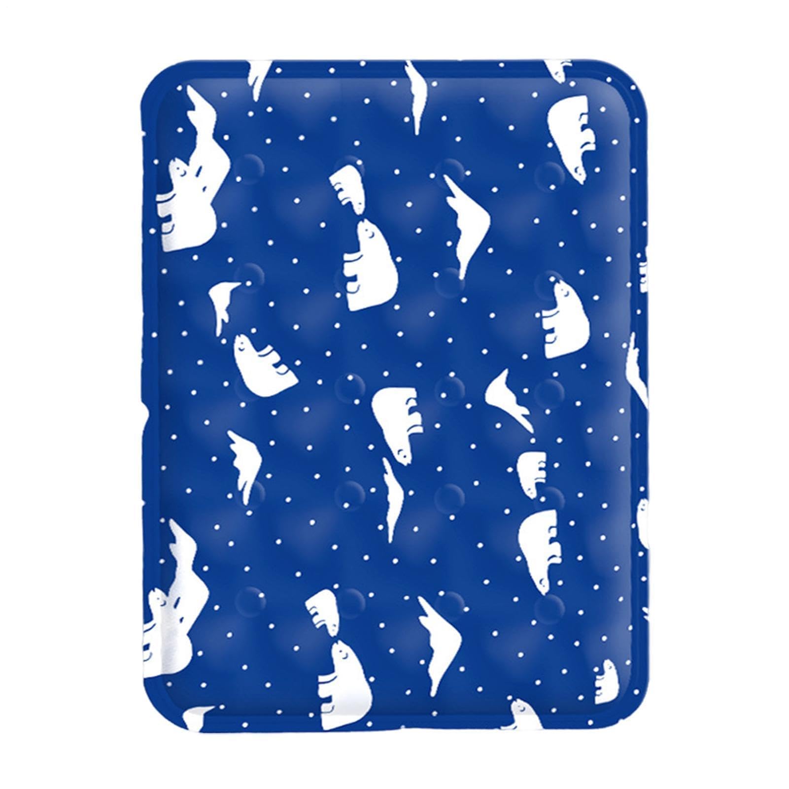 SKMWGGHE Dog Cooling Mat Washable Portable Pet Cool Blankets