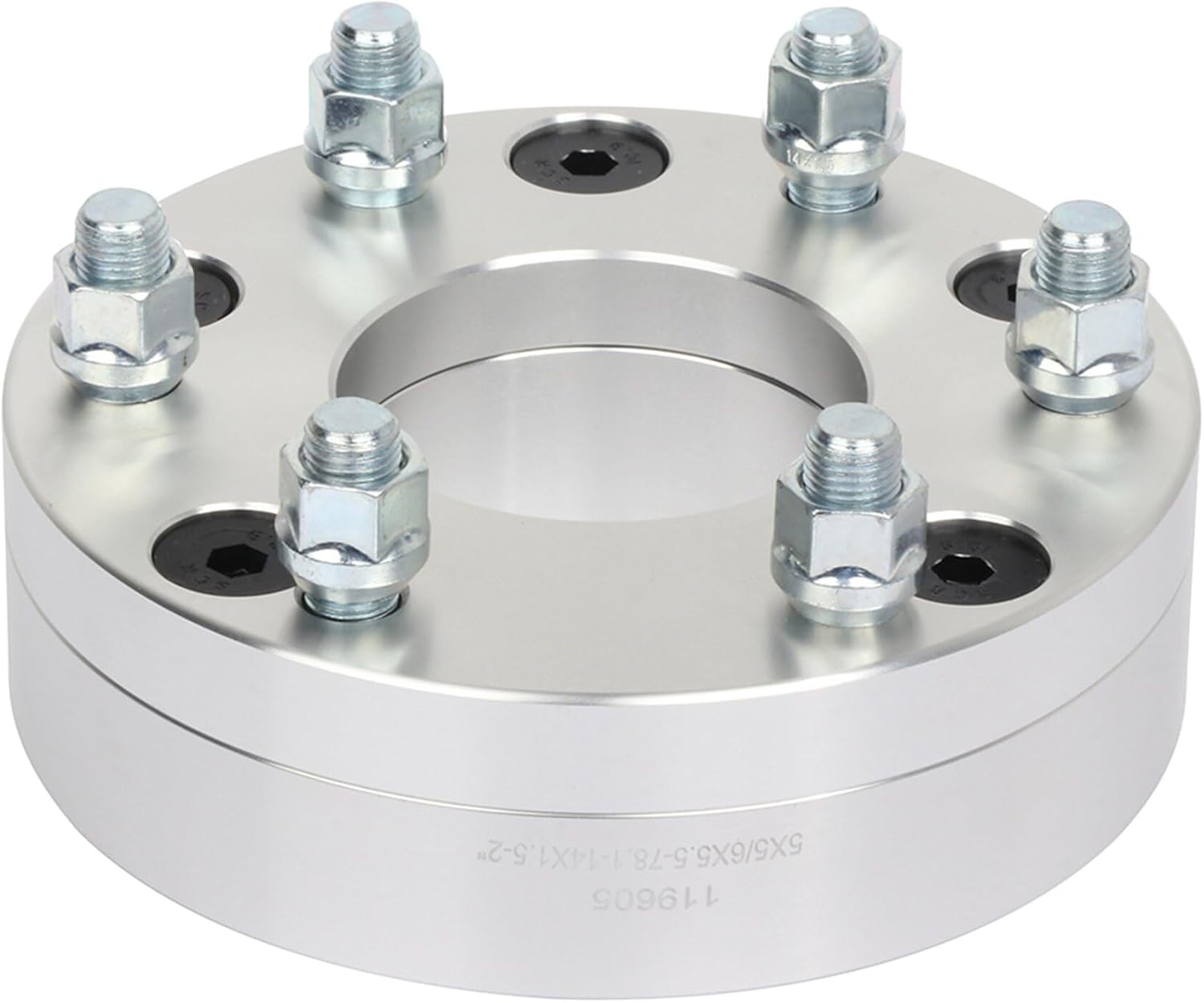 SCITOO 4X 5x5 to 6x5.5 Wheel Spacers Adapters 6 Lug 14x1.5 78.1mm 2" fits for 1979-1986 for C1500 1999-2014 for Grand for Cherokee 1975-1986 for C10