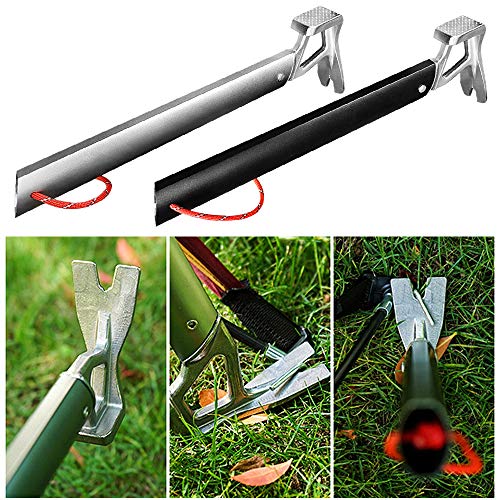 DECDEAL Martelo de acampamento ao ar livre de liga de alumínio Martelo multifuncional Equipamento de