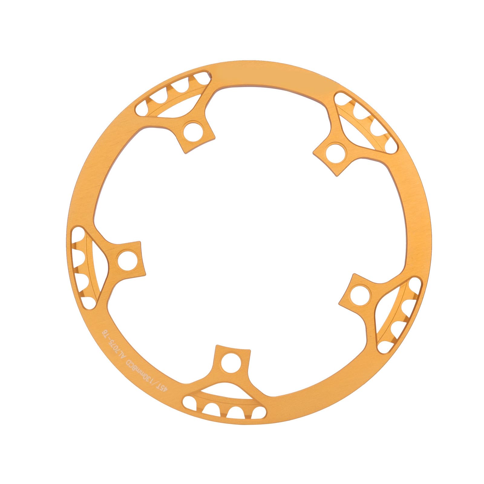 Zenlir Folding Bicycles Chainring 130mm BCD 45T, 47T, 53T, 56T, 58T Aluminum Alloy Crankset Hollows Crankset Replacements
