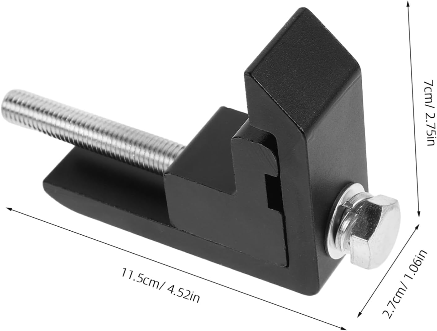 Unomor Truck Bed Rack Mounting Clamps Aluminum Track System Clamps for Tonneau Cover Easy Install