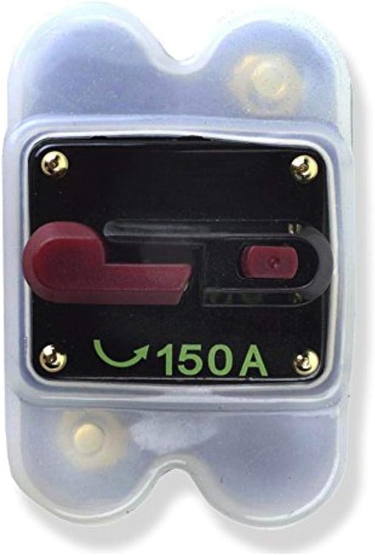 Velvac 091005 Type III Series Automotive Circuit Breaker (Plug in Mounting, 60 Amps, Blade Terminal Connection)