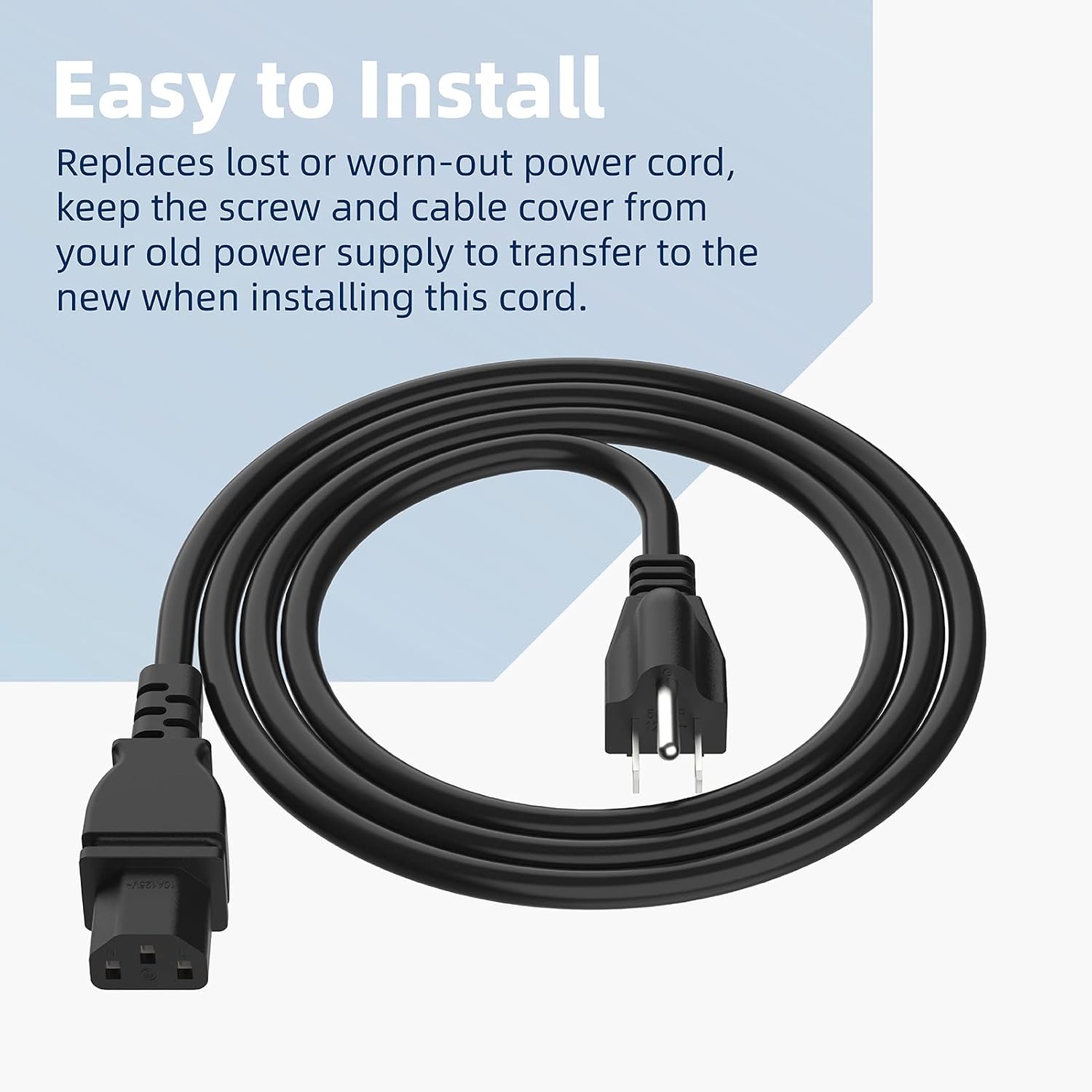 58984402LF Pool Cleaner Power Supply Cable Compatible with Maytronics Dolphin Pool Cleaners, Pool Replacement Vacuum Power Cord 5898412LF