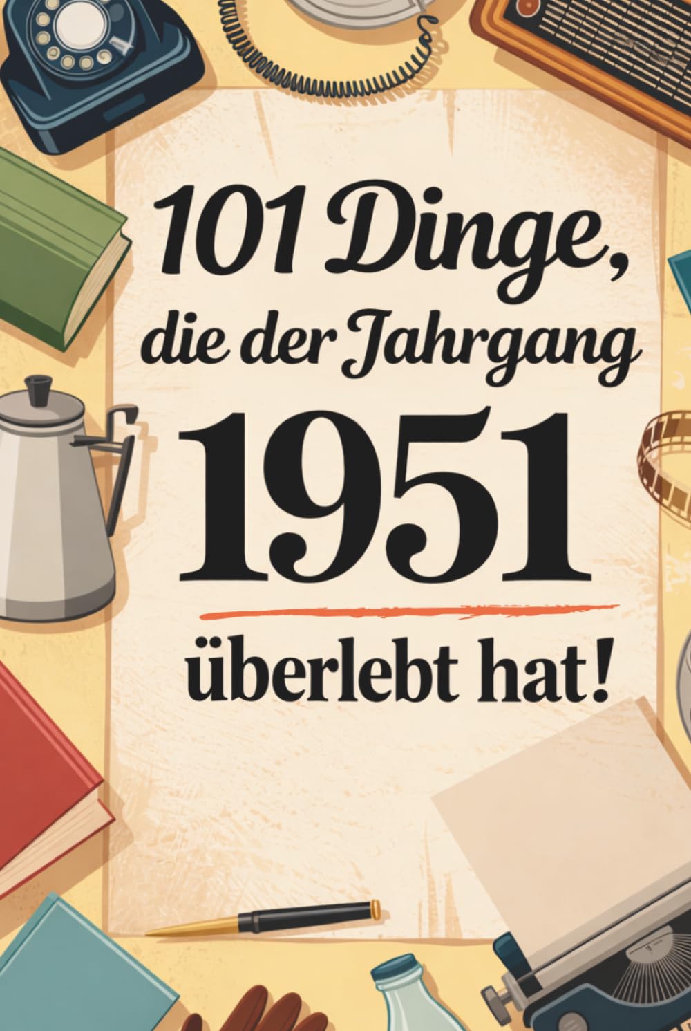 101 Dinge, die der Jahrgang 1951 überlebt hat: Heute undenkbar, damals ganz normal – das humorvolle Geschenk zum 75. Geburtstag