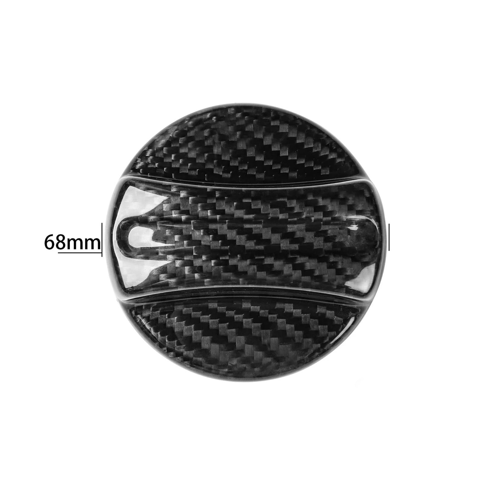 Tapón Del Depósito Combustible Para Mini Para Cooper Para Clubman/Para Countryman Tapa De Fibra Carbono Para Tanque Combustible Aceite Y Gasolina