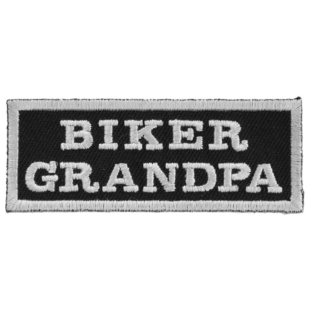 Ivamis TradingBiker Grandpa Patch, Biker Saying Patches