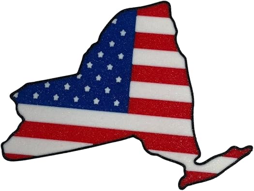 USA Flag Charms - Decorative Charms for Displaying Patriotism - Compatible with Bogg Bags, Simply Southern and other Tote Bags