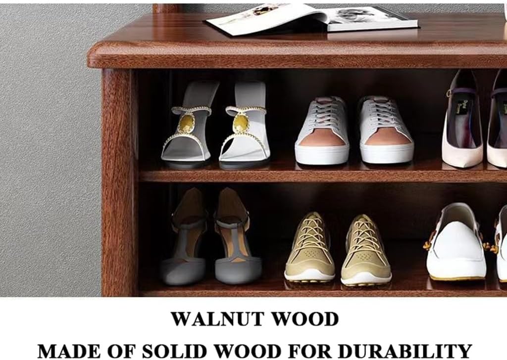 ダークブラウン シューズラック 木製 府中家具！ 木製シューズラック ダークブラウン ダークブラウン