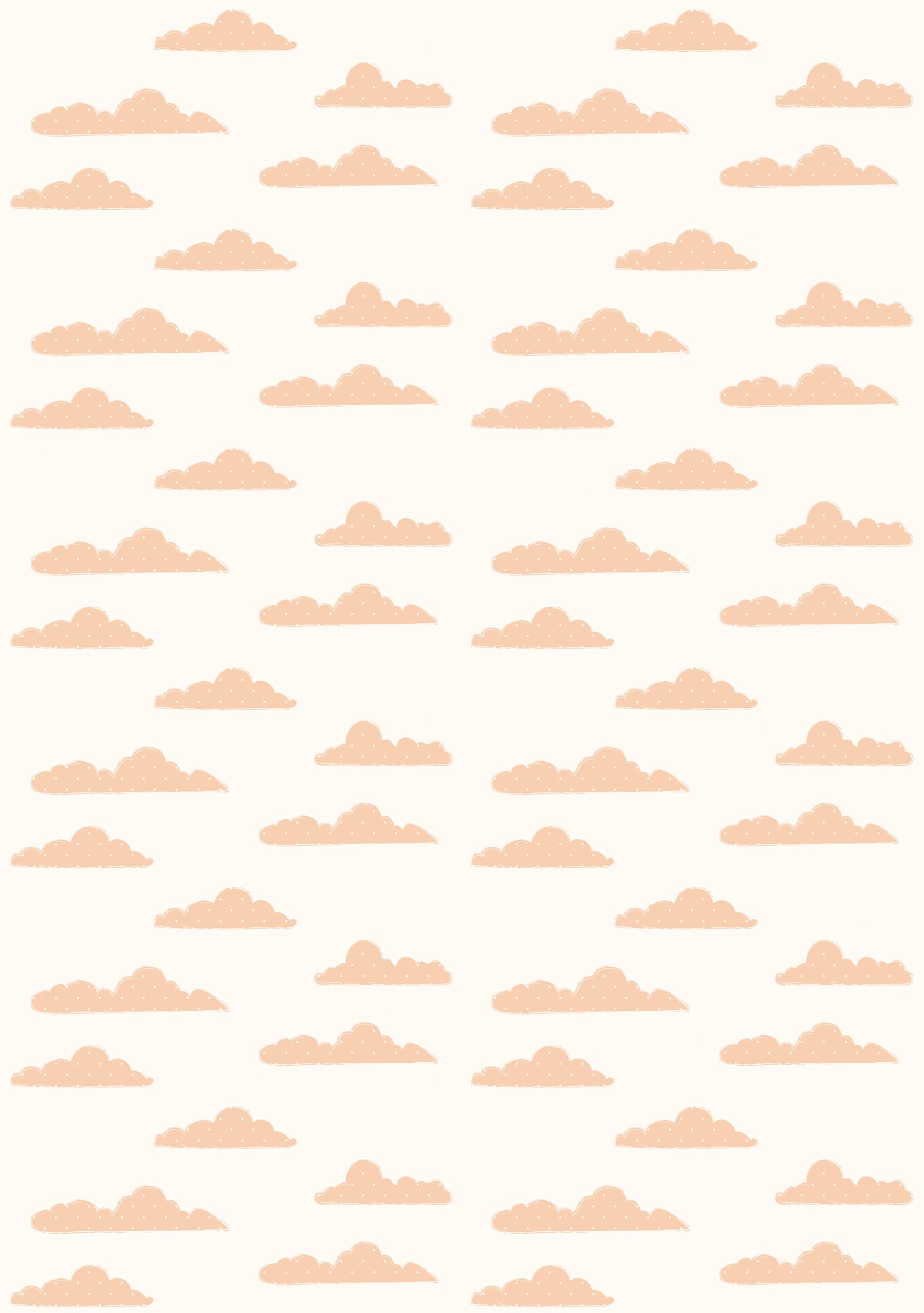 Nuages doux papier peint chambre enfant pour créer un cocon poétique RB130