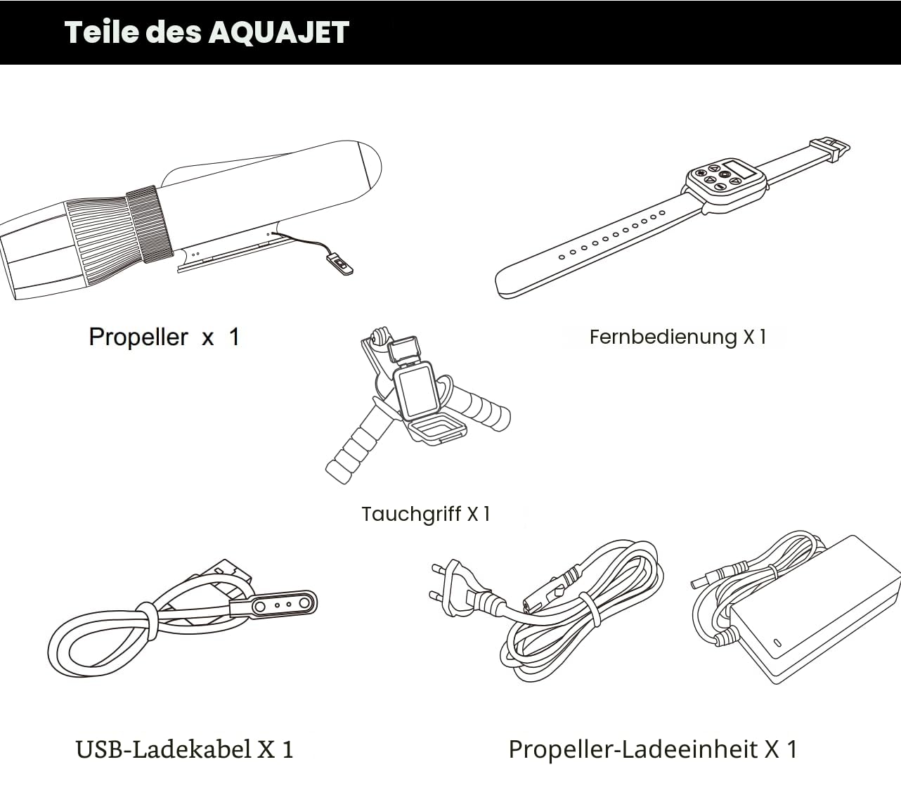 Elektrischer Unterwasser-Scooter, 500 W, 40 m Freitauchen, Schnorcheln, Meer-Roller, bürstenloser Motor, 60 Minuten Wasserscooter für Pool