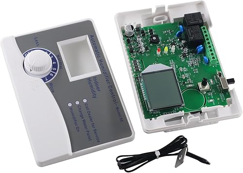 Miniatura 6 de Humidistato de control automático de humidificador digital para toda la casa con sensor de temperatura exterior, compatible con 400, 500, 600, 700