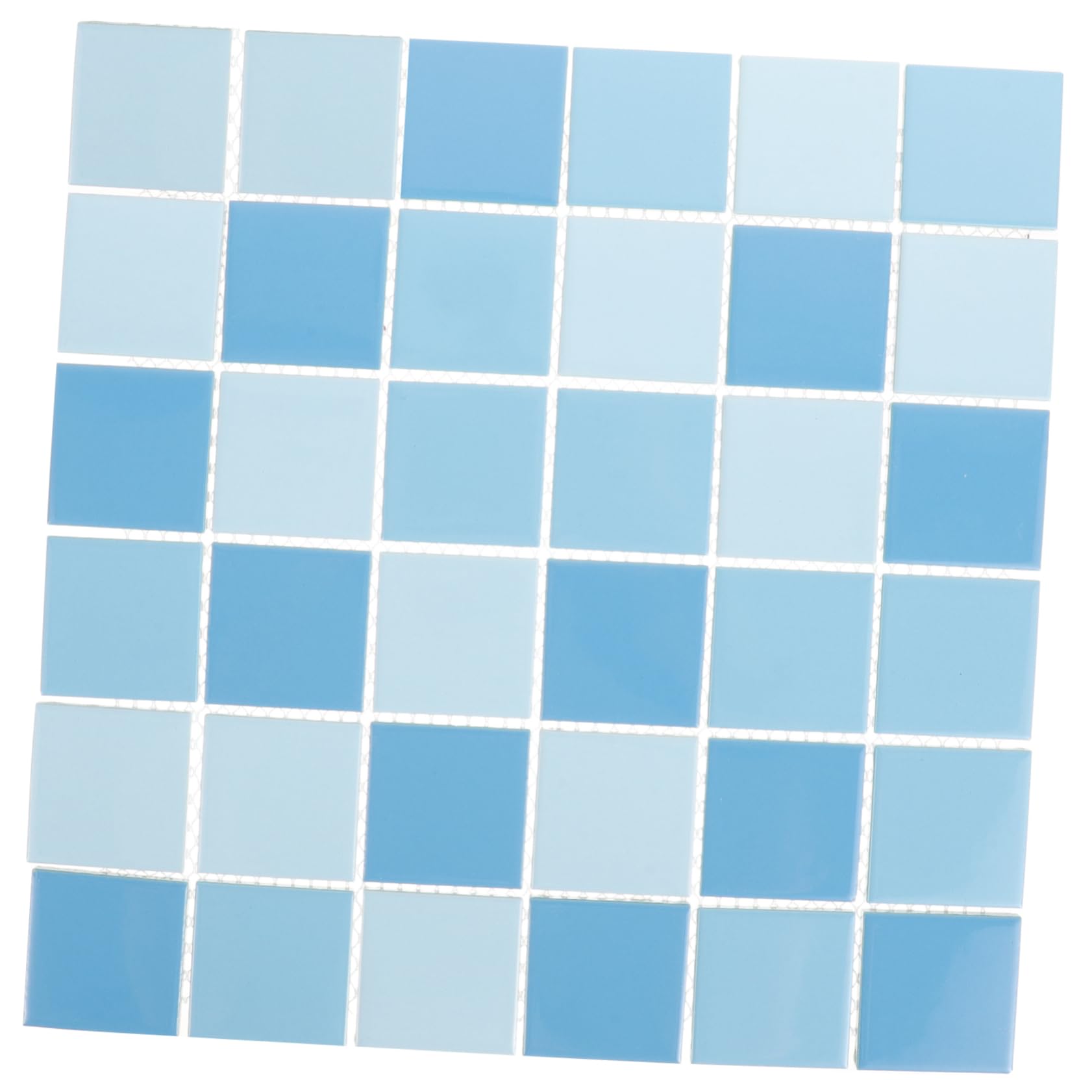 Carreaux céramique bleu ciel pour piscine et une cuisine lumineuse