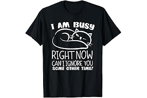 “I Am Busy” Funny Sarcastic T-Shirt