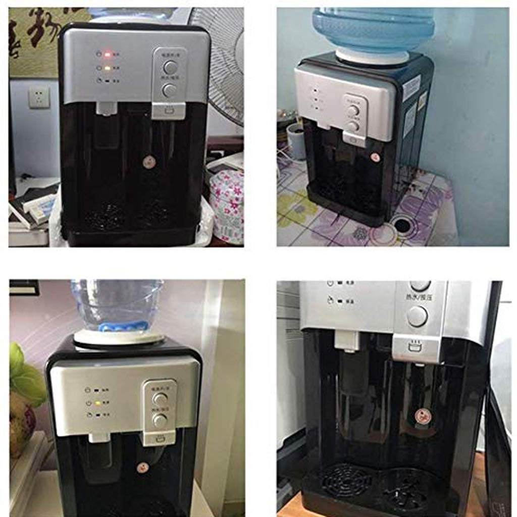 Distributore d'acqua da tavolo Mini desktop verticale per raffreddamento caldo e freddo per piccole famiglie, Distributore di refrigeratore d'acqua da banco con caricamento dall'alto caldo/freddo