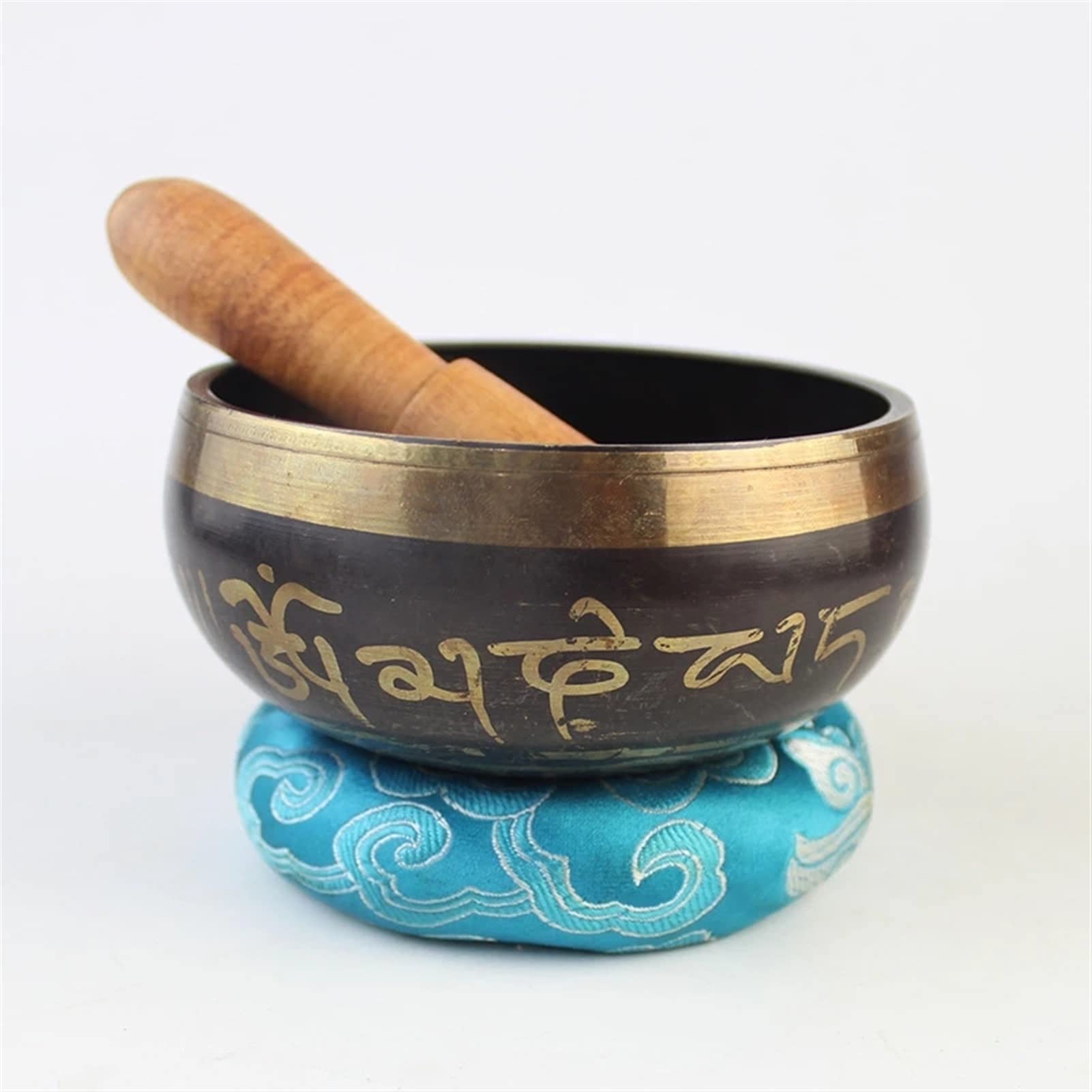 Bol Tibétain 17.5cm en Cuivre Martelé à la Main pour la Décoration de Maison