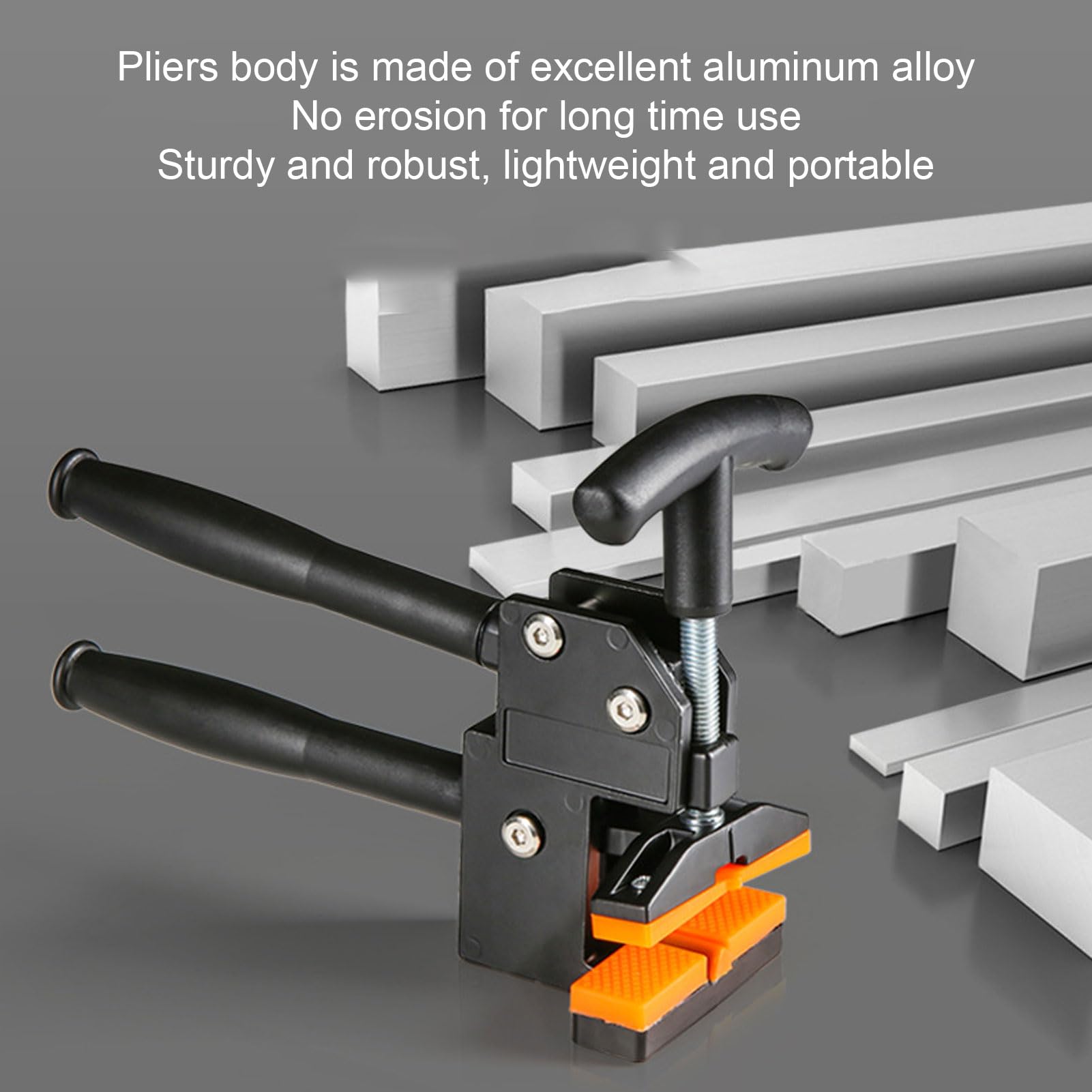 Pinza per piastrelle grande, pressione regolabile, maniglia ergonomica, apripiastrelle per installazione professionale di piastrelle e progetti di miglioramento domestico, r