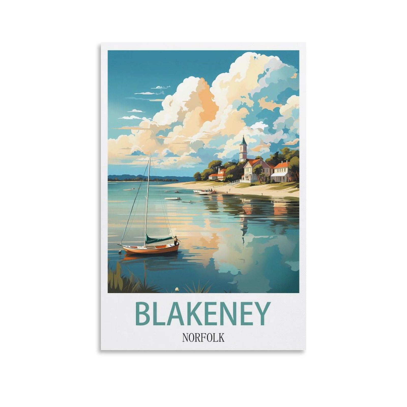 Metal Tin Sign Plaque Poster Blakeney Norfolks Funny Bar Tin Signs Warning Metal Signs Vintage Man Cave Wall Decor 15x30cm