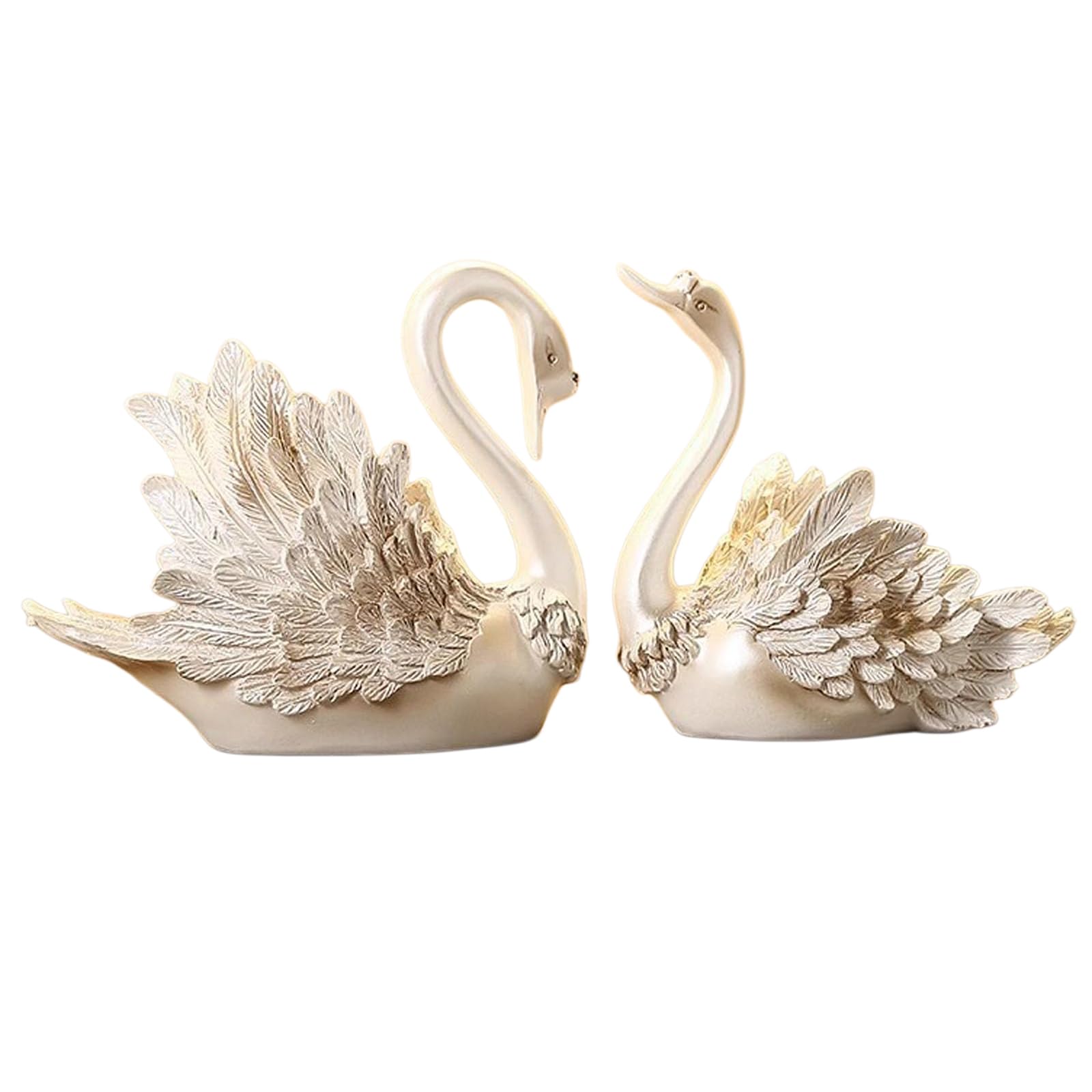 YXCQHZM Swan Storage Figure - Jewelry Storage Box - Modern Wine Racks, Sculpture Decoration for Hallway, Living Room, Office, Bedroom Vanity Decoration (E)