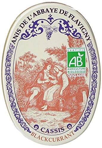 Les Anis de Flavigny Bonbons Cassis Bio 50 g