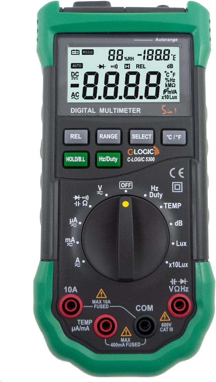 C-LOGIC 5300 Environment Digital Multimeter
