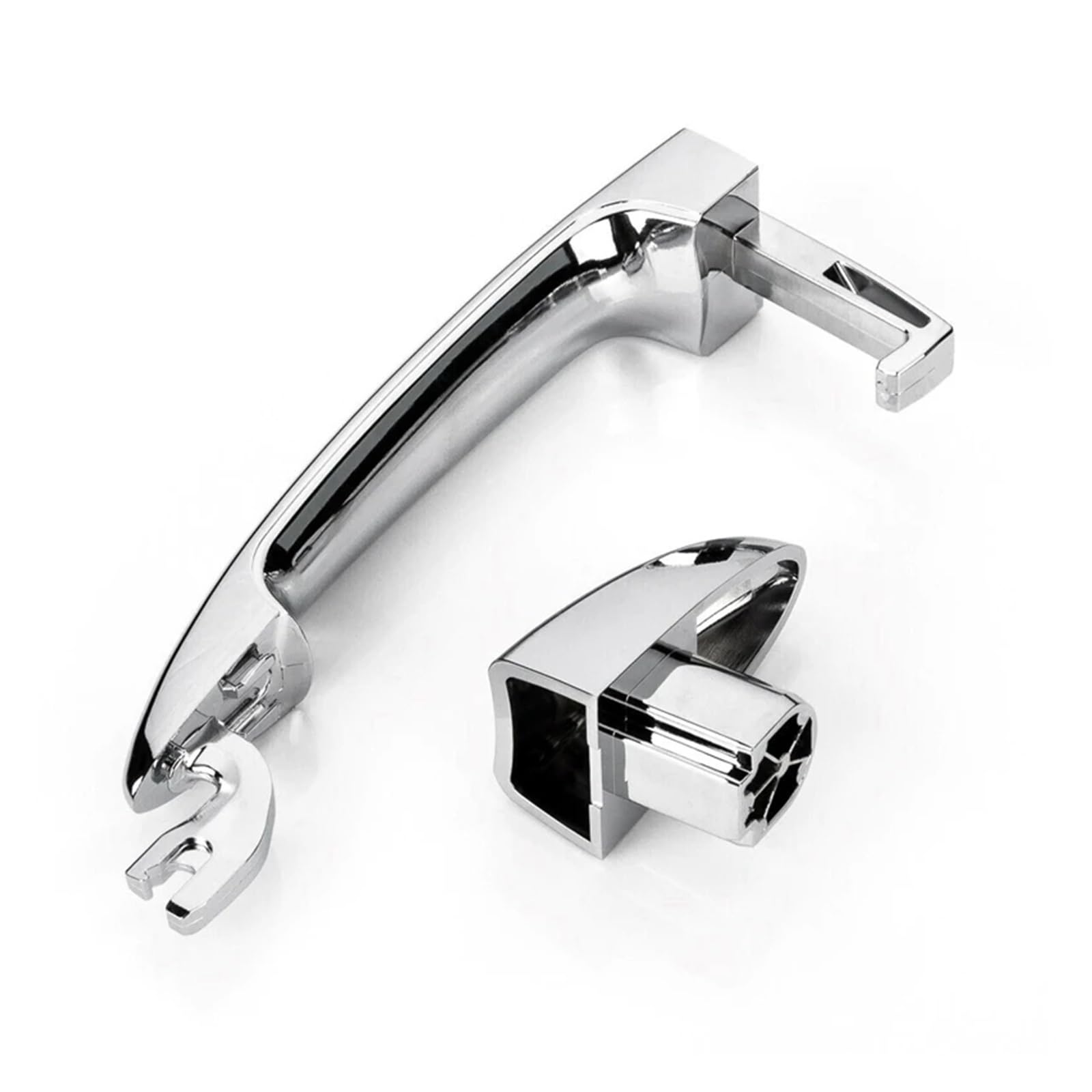 BYSKJZ Car Exterior Door Handle for Lancia for Ypsilon 2003 2004 2005 2006 2007 2008 2009 2010 2011 735409026 735409024 Car Outside Door Handle