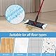 4 x Ersatz-Mikrofaser-Pads für Vileda H2PrO und O-Cedar H2PrO Flat Mop, kann in der Waschmaschine gewaschen und wiederverwendbar sein, einfach zu bedienen, sitzt fest am Mopp