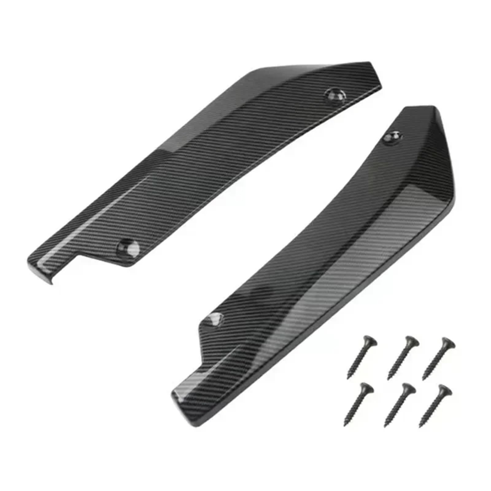 przedniego zderzaka Pasuje do golfa Mk8 MK7 MK7.5 MK6 MK5 GTI GTD GTE R 2 szt. Do tylnego zderzaka wargi Wrap dyfuzor Canard Spoiler Protector(Carbon fiber NEW)