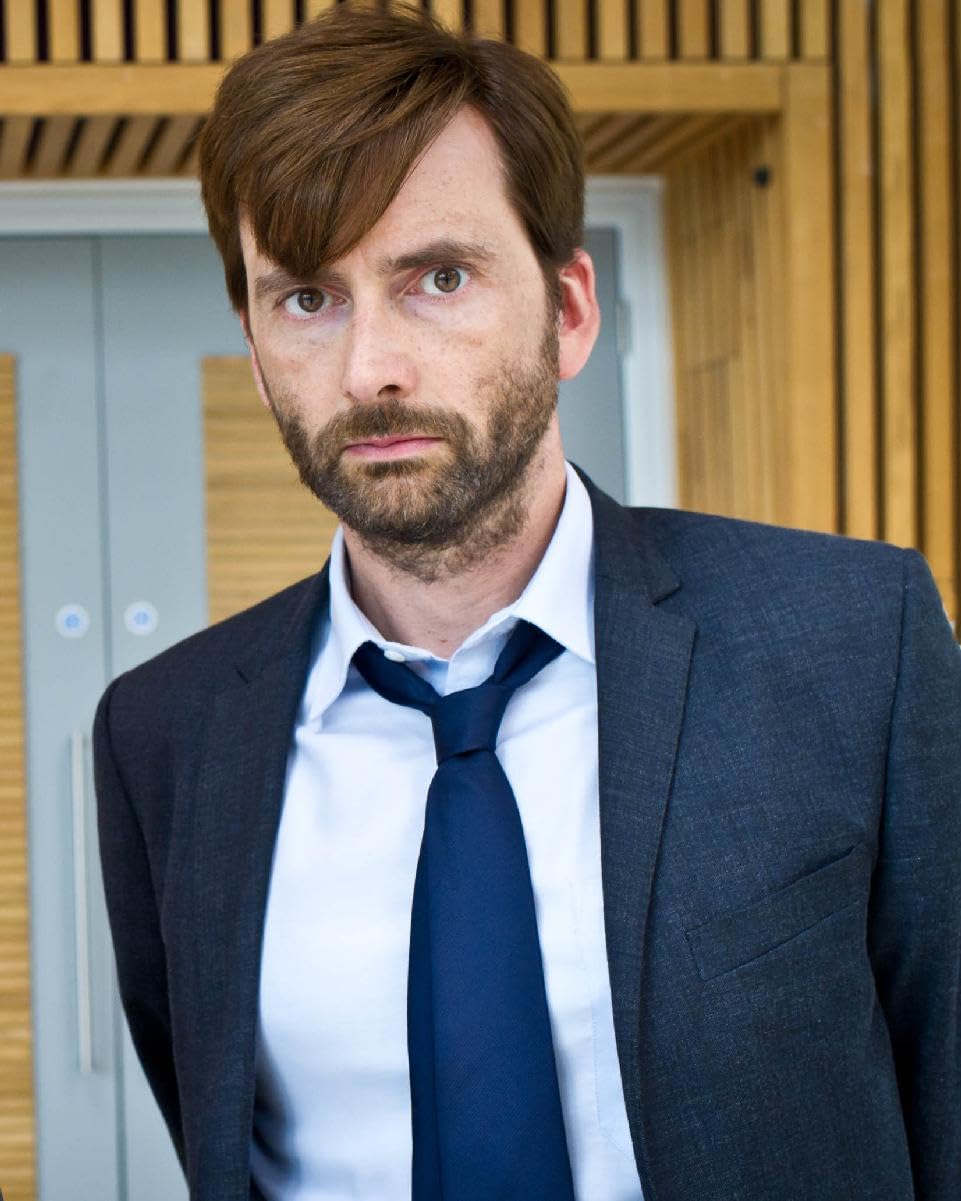 Broadchurch (TV) David Tennant 10x8 Photo