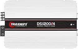 Módulo Taramps DS 1200x4 2 ohms 1200 W RMS 4 Canais Amplificador Som Automotivo