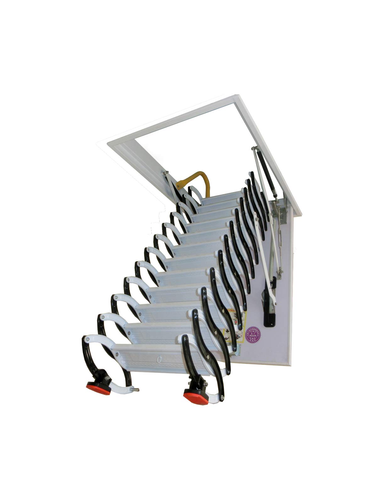 Buy TECHTONGDA Attic Ceiling Ladder Retractable Attic Folding Extension
