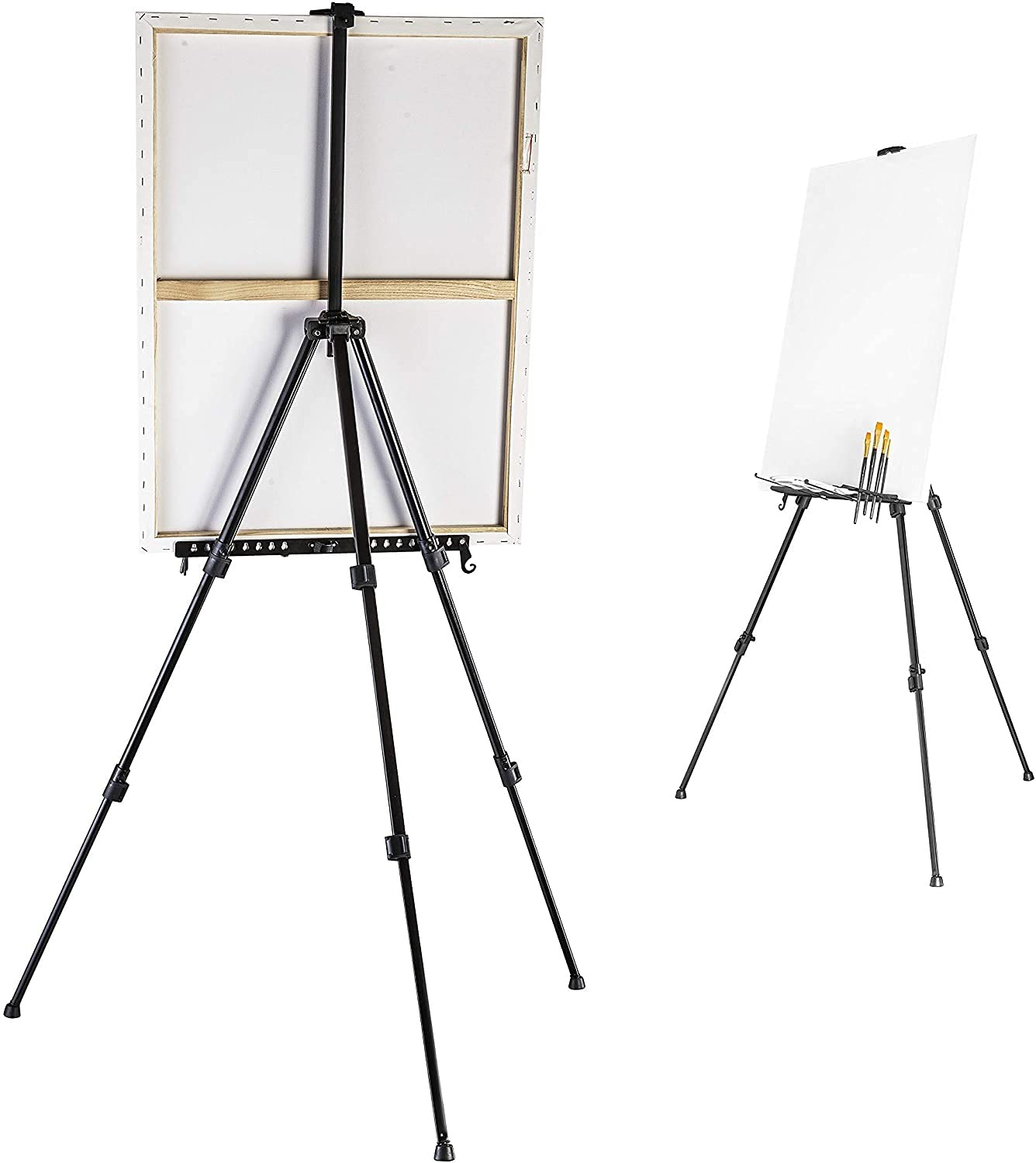 El estudio de aluminio caballede una amplia gama de caballetes, adecuada for lienzo de hasta 122 cm de altura y 4 cm de profundidad, y se puede usar como soporte for pinturas, pinceles y telas, inclus