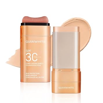 Tinted Sunscreen for Face - Tinted Moisturizer with SPF | Korean Sunscreen Stick Mineral Sunscreen Face Sunscreen for Women, Zinc Oxide & Titanium Dioxide Travel Size Sun Screen #03