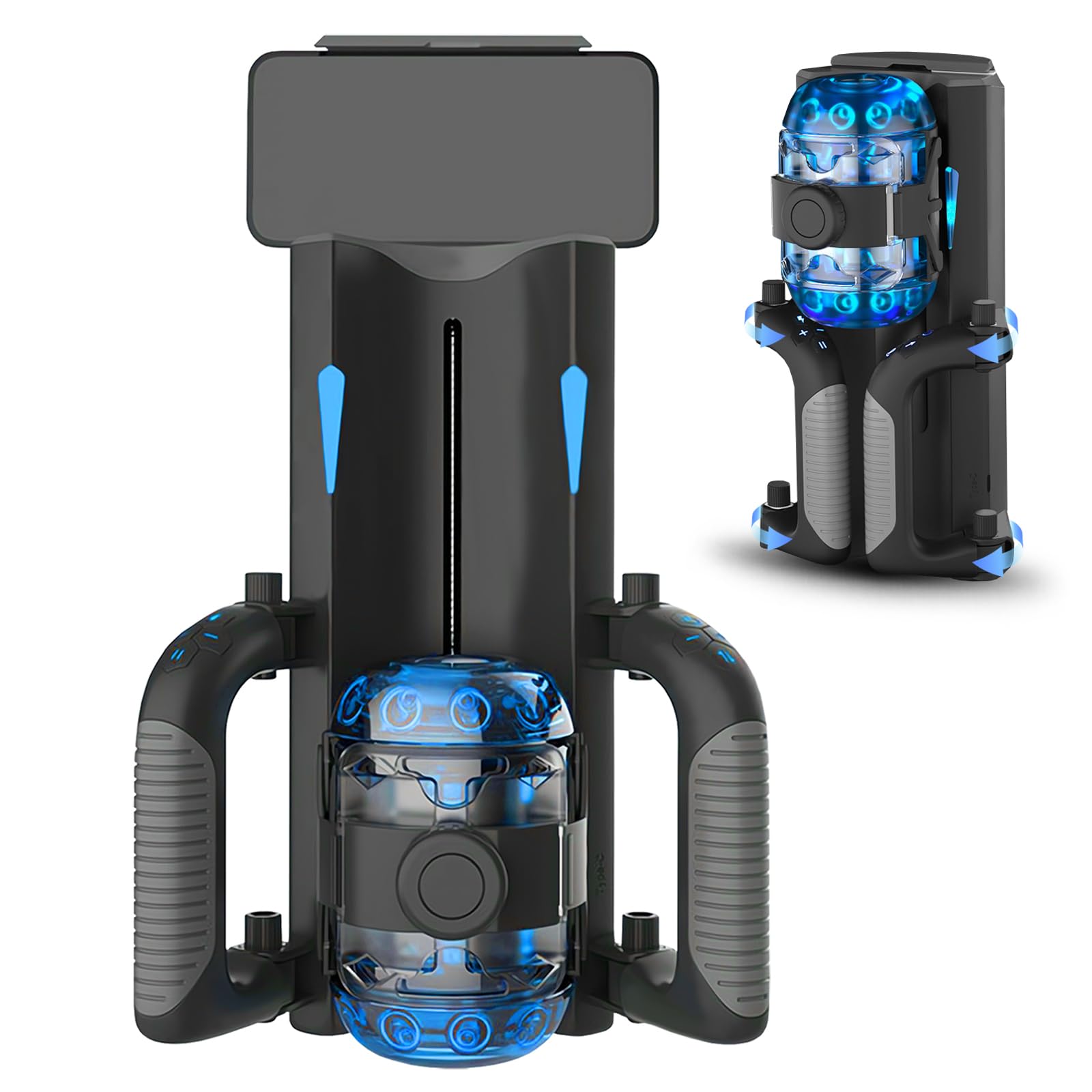10 speed dual motor automatic male masturbator Leten A380 Pro Auto Male Masturbator 10 Thursting Sucking Heating